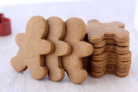 Gingerbread Cookies That Won't Spread Recipe #gingerbreadcookies