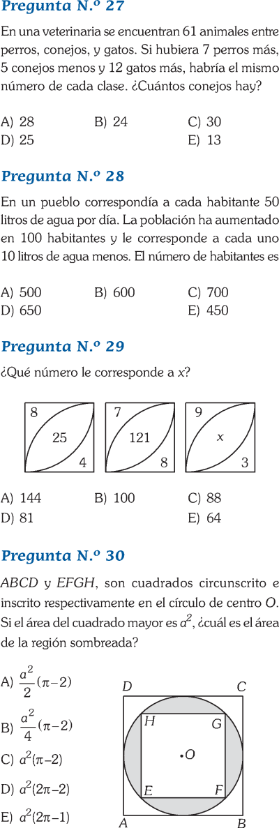 Examen Villarreal Resuelto Admisión 2019 Universidad Solucionario Unfv Pdf Exámen De Matemáticas Problemas Matemáticos Razonamiento Verbal