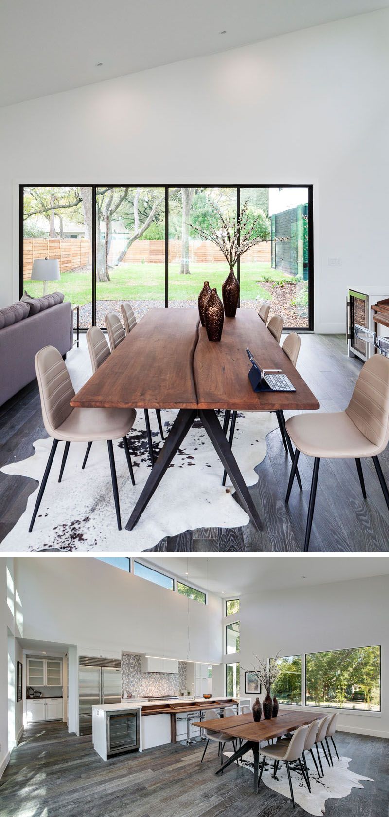 This L Shaped House In Texas Opens Up For Indoor Outdoor