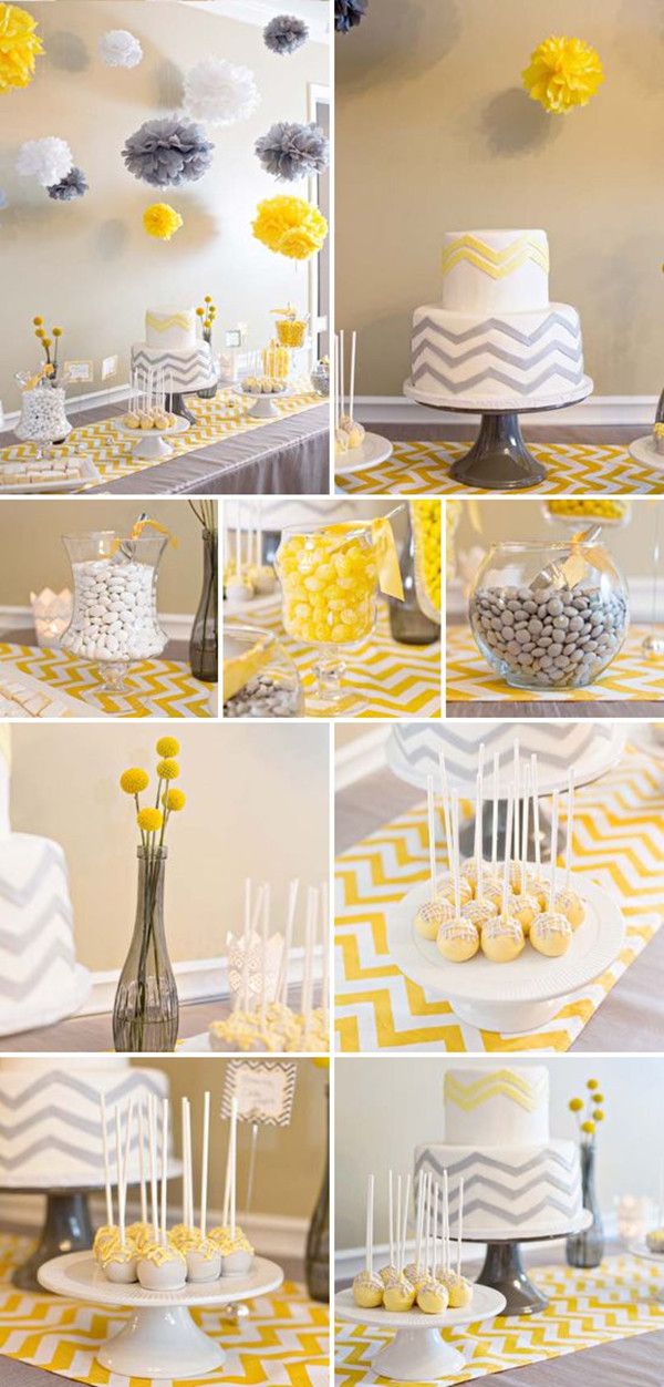 Baby Shower Yellow, Baby Yellow, Gender Neutral Baby Shower, Baby ...