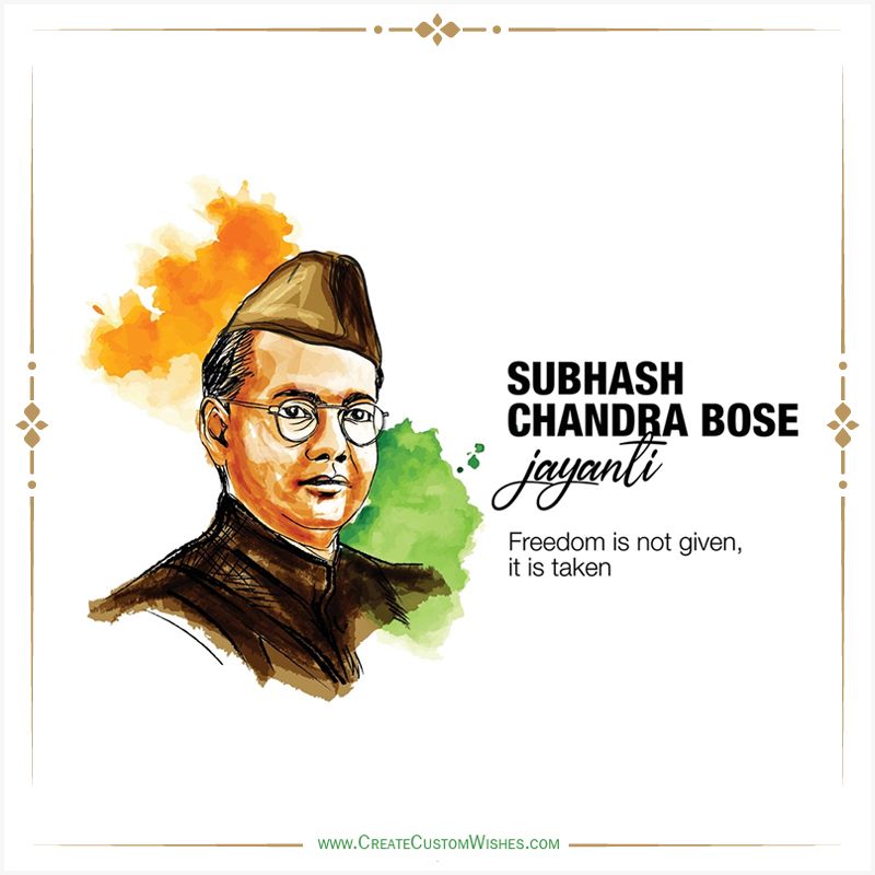 Netaji Subhas Chandra Bose Jayanti 2024 Wishes Images netaji-subhas-chandra-bose-jayanti-2024-wishes-images