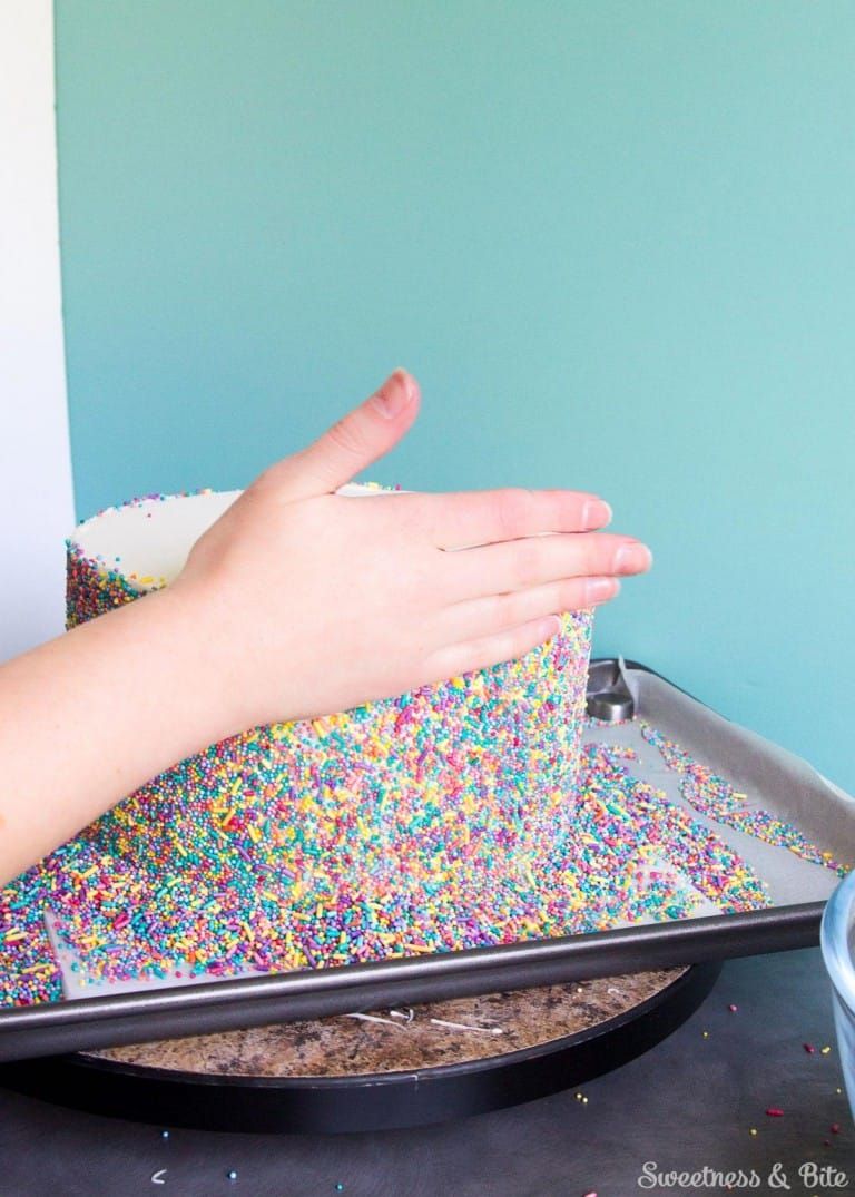 Sprinkle Cake Tutorial