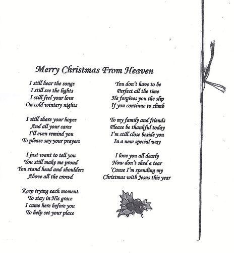 Merry Xmas versus Heaven poems and variables Heaven picture about Merry Christmas From Heaven Poem Printable identify Merry Xmas towards Heaven poems and aspects Heaven