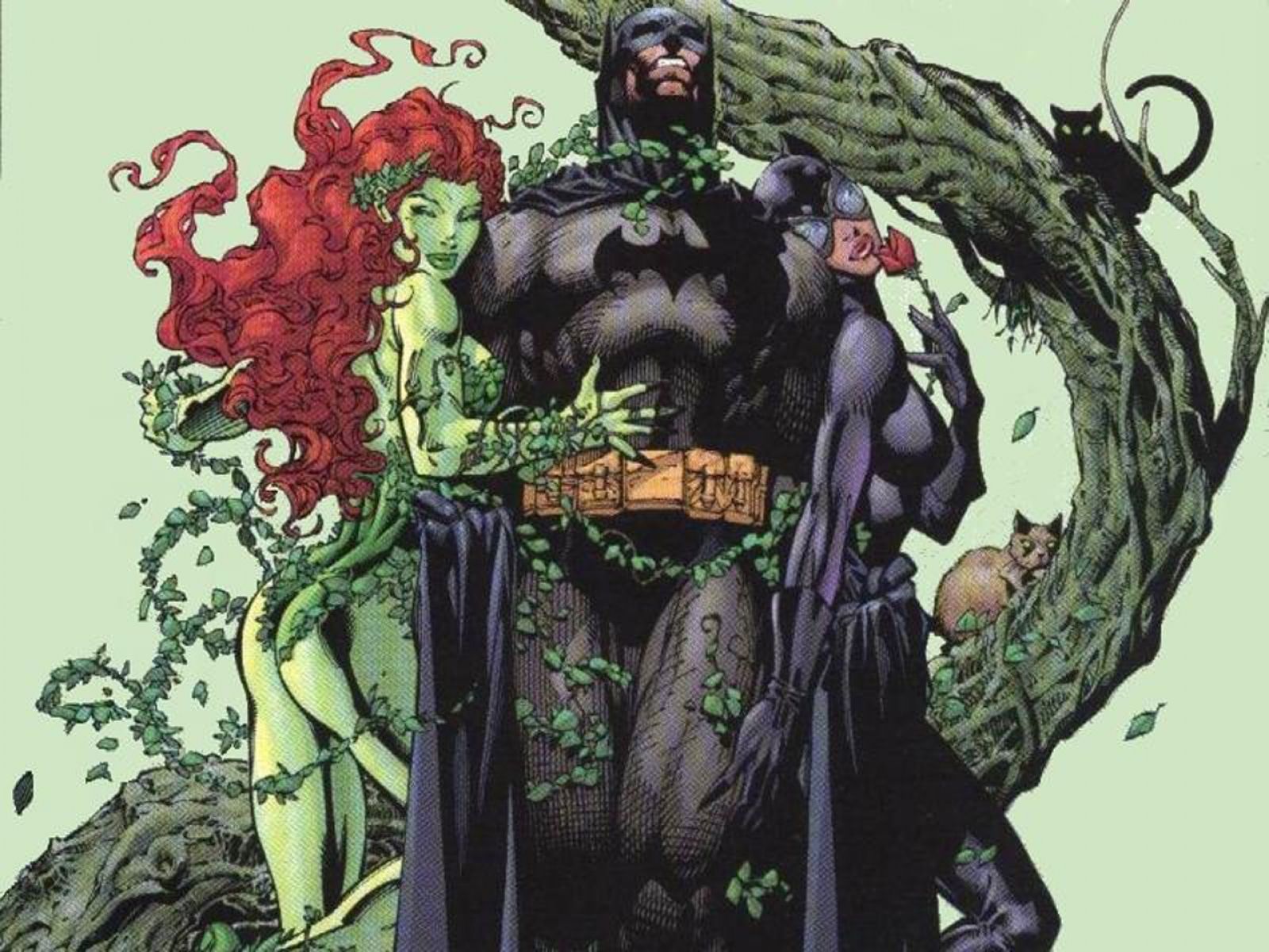 sexiest natural naked breasts from Bowen poison ivy batman sex