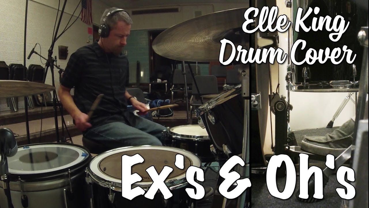 Elle King - Ex's & Oh's Drum Cover with LP Raw Street Can ...