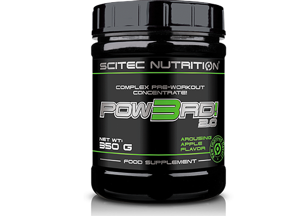 Scitec Pow3rd 2 0 350g Shaker Probka Scitec Nutrition Preworkout Pre Workout Booster