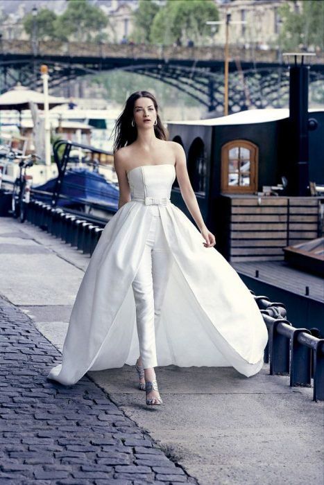 Looks Para Las Novias Que No Quiere Usar Un Vestido Moda 2 Wedding Pant Suits For The Bride Looks Para Las Novias Que No Quiere Usar Un Vestido