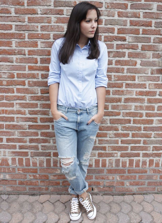 boyfriend jeans and converse - Google Search | Boyfriend jeans, Jeans and  converse, Casual outfits summer classy