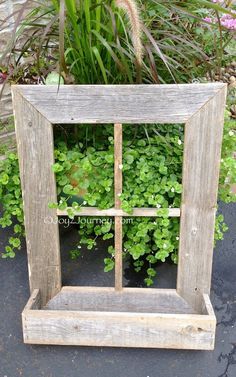 Barn Board Projects, Scrap Wood Projects, Diy Pallet Projects, Woodworking Projects Diy, Garden Projects, Woodworking Bench, Garden Ideas, Woodworking Techniques, Window Crafts