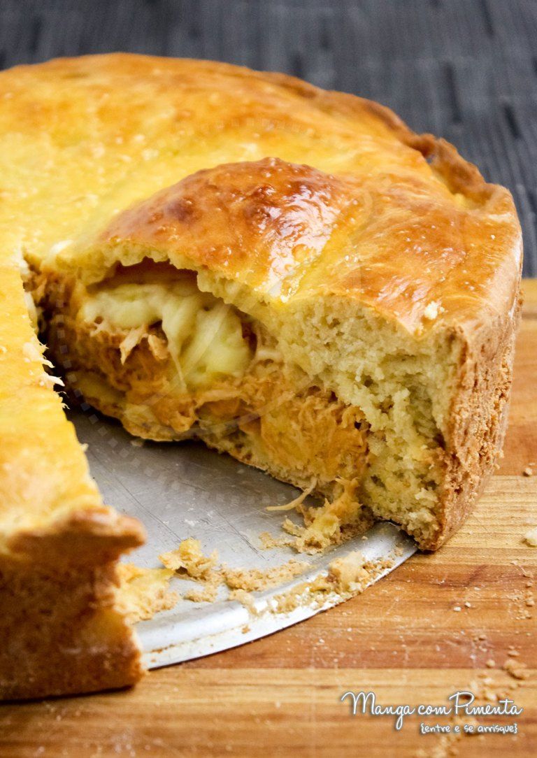 Receita De Pastelão De Frango Pastelão De Frango Receitas Receita De Pastelao