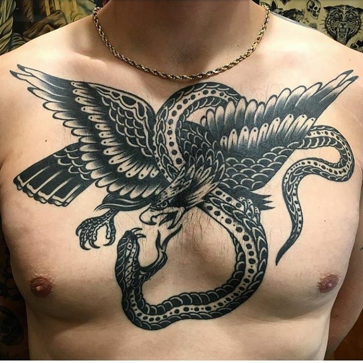 40 Best Eagle Tattoos for Men Top Ideas and Designs 2023  FashionBeans