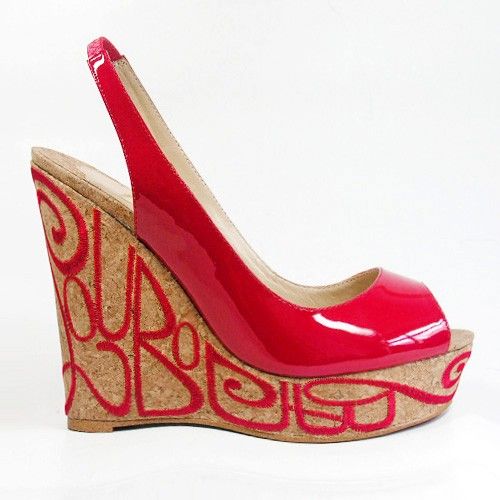 Christian Louboutin Porciones Tacón alto Christian Louboutin Porciones Tacón alto
