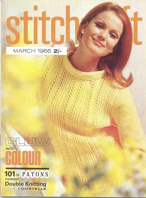 Vintage Stitchcraft Magazine March 1966