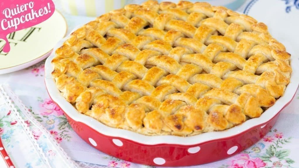 Pie De Manzana Apple Pie Quiero Cupcakes Pie De Manzana Pay De Manzana Receta Recetas Procesador De Alimentos