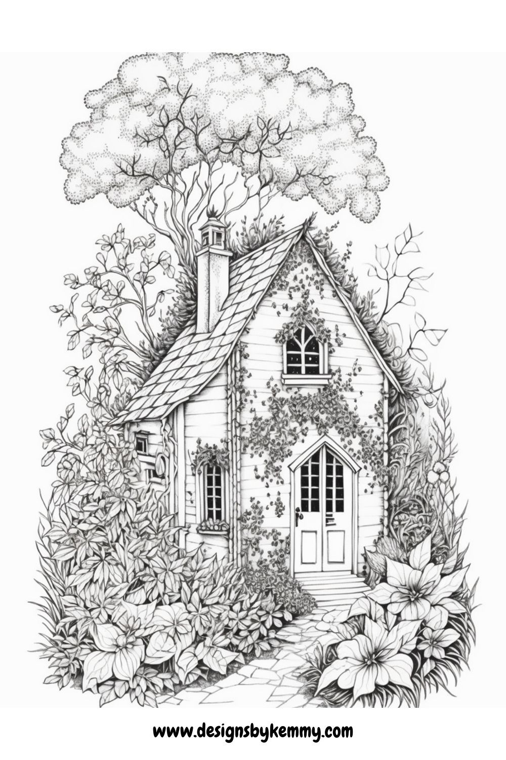 Magical house coloring pages – Artofit