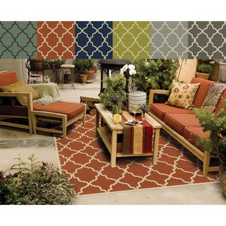 indoor outdoor lattice polypropylene rug 37 x 56 lime green or terra cotta would be perfect spring board for the color palette - Outdoor Patio Rugs indoor outdoor lattice polypropylene rug 37 x 56 lime green or terra cotta would be perfect spring board for the color palette - Outdoor Patio Rugs