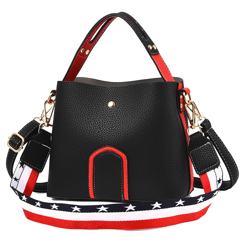 2018 New Models High Quality Women Handbag Grainy Leather Crossbody 2018 New Models High Quality Women Handbag Grainy Leather Crossbody Sling Bag With Star Shoulder Strap