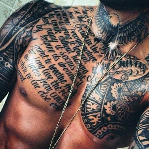 101 Best Chest Tattoos For Men Cool Ideas Designs 2019 Guide Tribal Chest Tattoo Desig Chest Tattoo Men Cool Chest Tattoos Tattoos For Guys