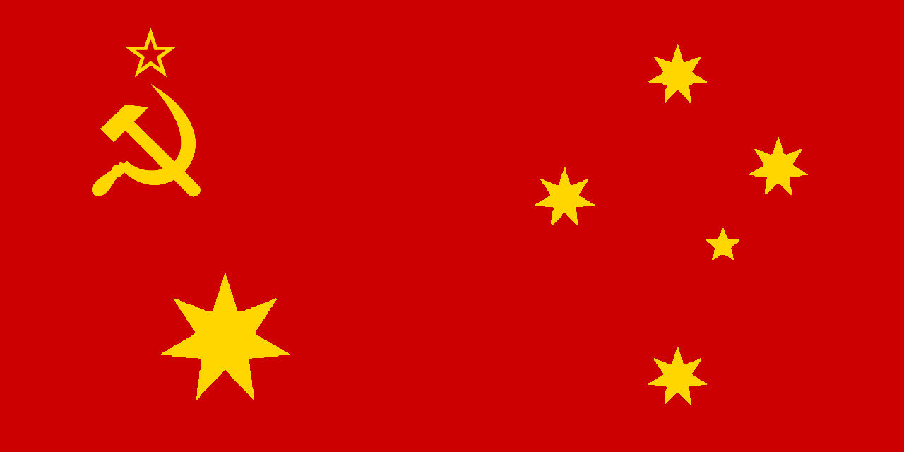 Communist Party Of Australia CPA Australian Flags Southern Cross Communist Party Of Australia CPA Australian Flags Southern Cross