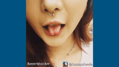 Happens. Gif girl tongue close up me, please More than Gif girl tongue close up final