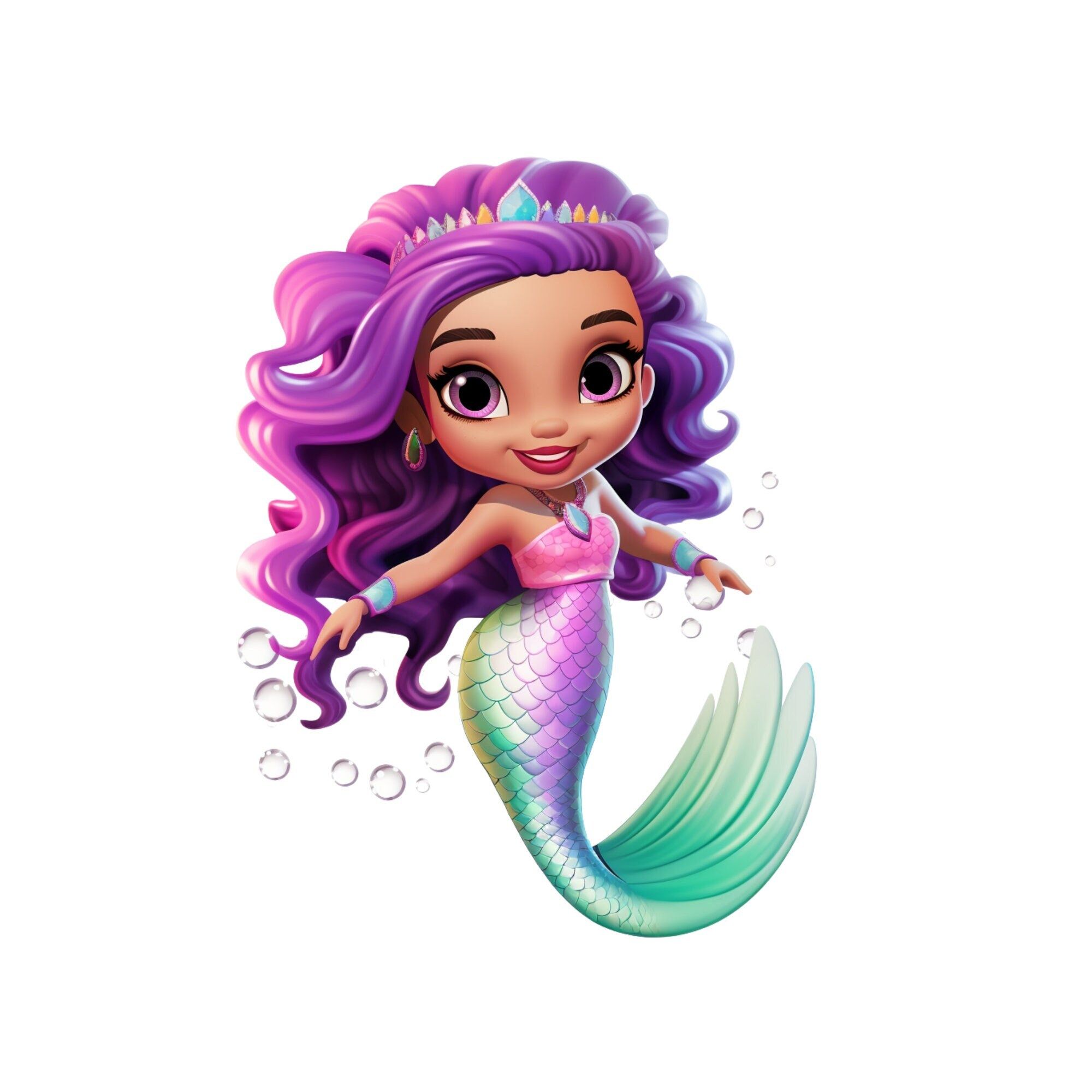 Cute Mermaid PNG Clipart Mermaid Princess Instant Download cute-mermaid-png-clipart-mermaid-princess-instant-download