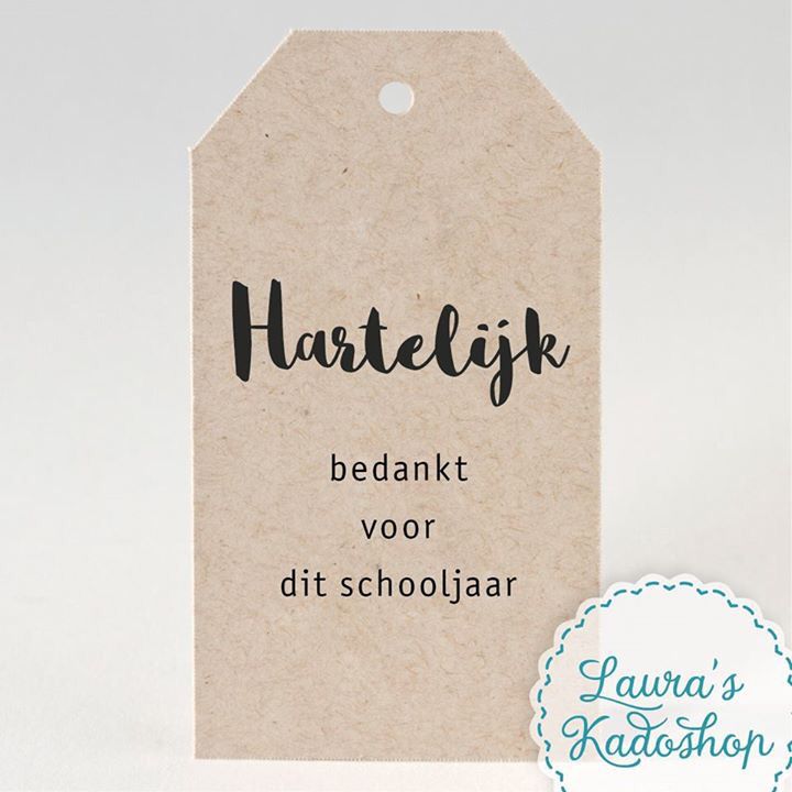 hartelijke bedankt