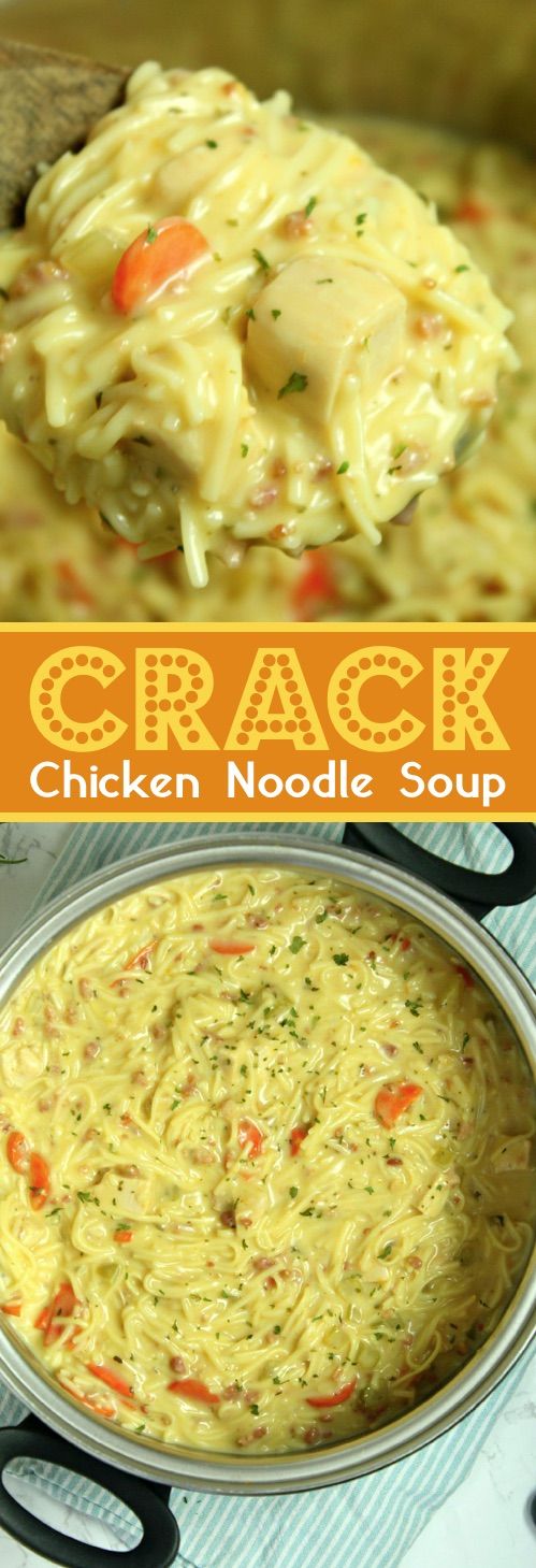 Obsessed!!! Easy Homemade Creamy Chicken Noodle Soup