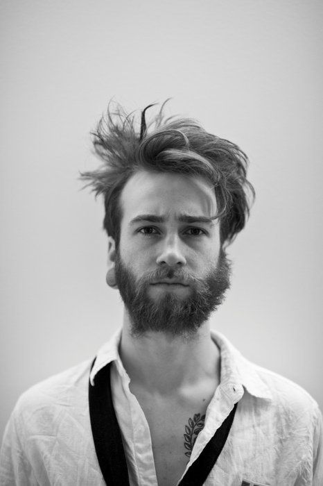 Disheveled Beard Beard No Mustache Beard Facial Piercings