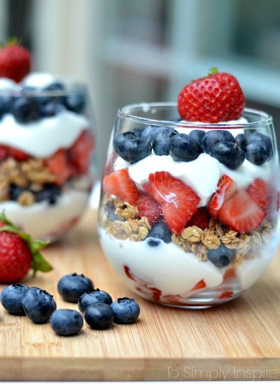 Diese wunderbaren kleinen Joghurt-Parfaits eignen sich perfekt für ein gesundes Frühstück oder ... - New Ideas