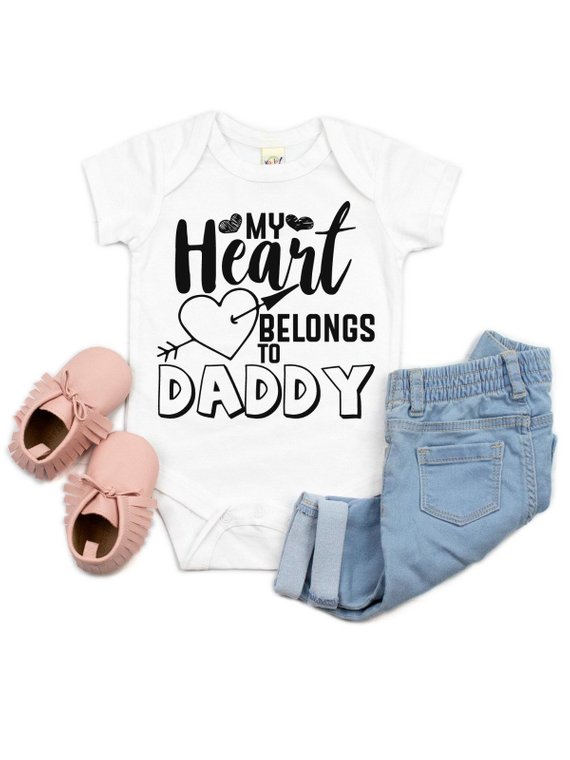 Personalise My First Fathers Day Gift Short Sleeve Baby Grows Newborn 0-18M
