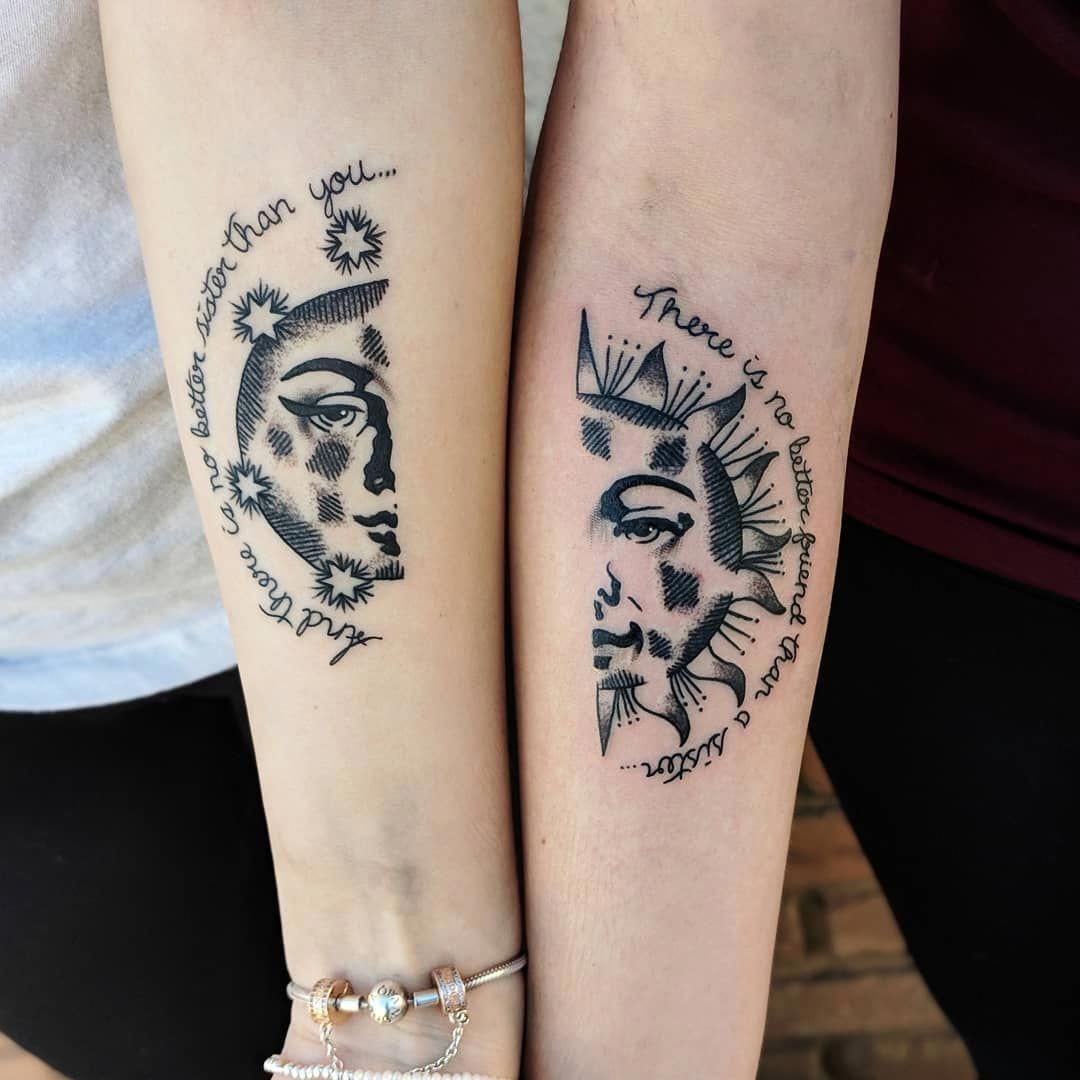 70 HeartWarming Sister Tattoo Ideas That Show Major