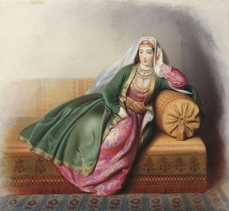 Открытки грузинских женщин
