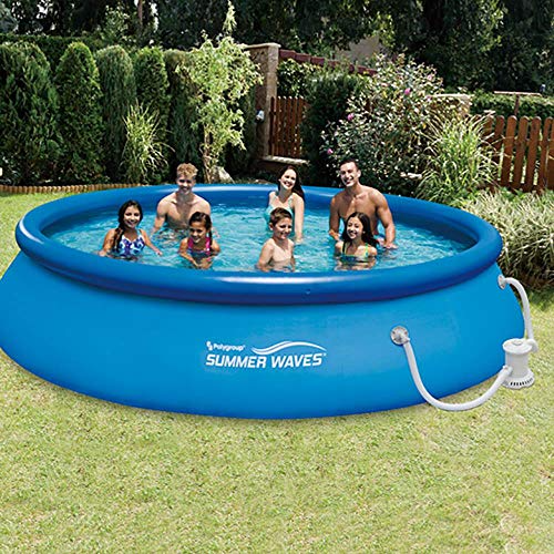 Summer Waves 15ft x 36in Quick Set Inflatable Above Ground Swimming