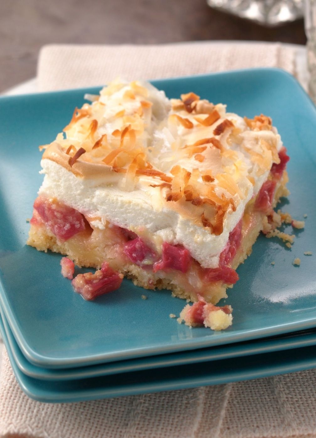 Rhubarb Meringue Dessert | Recipe | Rhubarb recipes, Best rhubarb ...