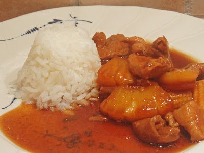 fläskgryta med ananas fläskgryta med ananas