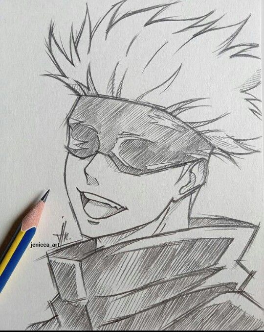 #jujutsukaisen #animedrawing #animeart #animeartcollective #animedrawingstyle #showanimeart #drawmanga #animefanart #metodofanart #animesketch #animeartgalery #pencil #gojosatoru #satorugojo Sketchbook Drawings, Anime Drawings Sketches, Art Drawings Sketches Simple, Ideas For Drawing, Naruto Sketch Drawing, Anime Sketch, Pencil Sketch Drawing, Manga Drawing Tutorials, Anime Character Drawing