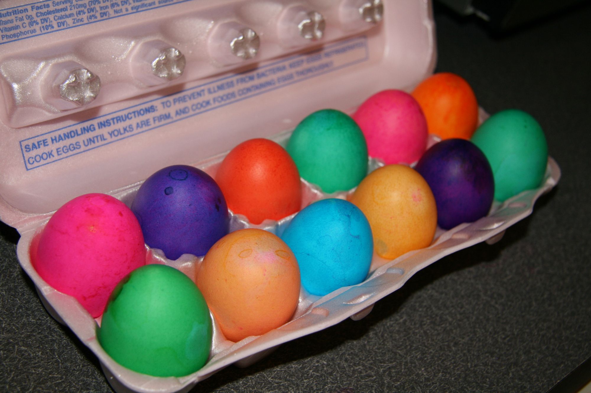 Ultra Vibrant Easter Eggs with Wilton Color Gel | It's Always Someone's