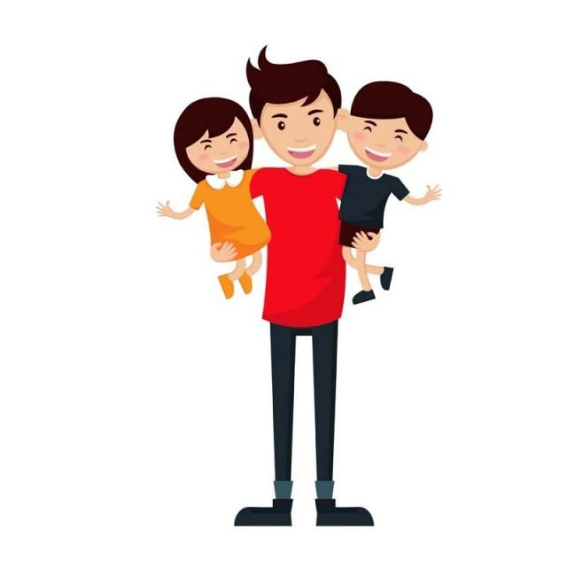 Father S Day Mother S Day Child Fathers Day Png Watercolor Cartoon Flower Frame Heart Fathers Day Kids Fathers Father
