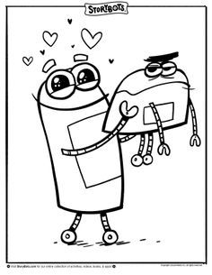 Image Result For Coloring Page Storybots Levi S First Birthday Image Result For Coloring Page Storybots
