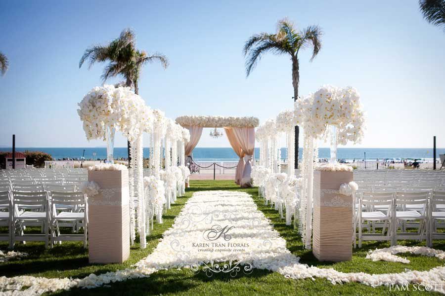 una boda civil en la playa | ambientes / decoración en 2019