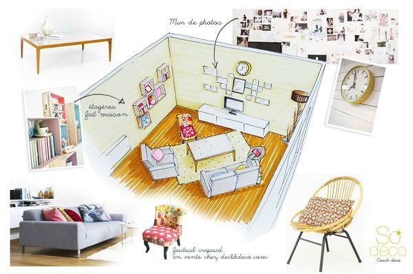 un salon repense coach deco lille tableaux design d interieur architecture d interieur rendu interieur