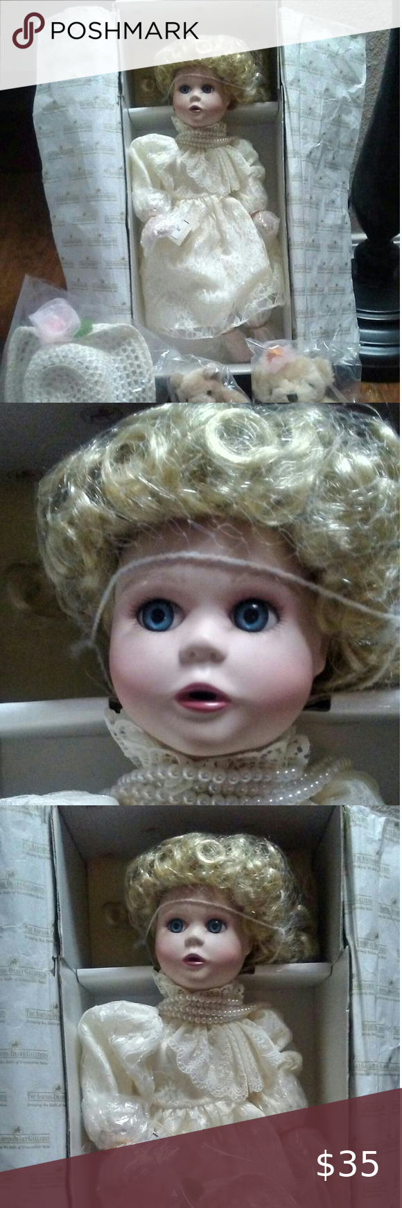 Alicia Porcelain Doll Ashton Drake Girl Standing Victorian Lace alicia-porcelain-doll-ashton-drake-girl-standing-victorian-lace