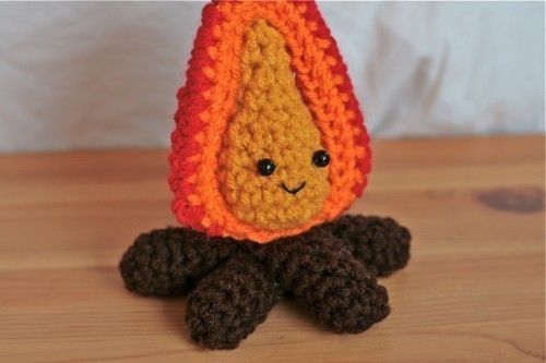 Sometimes it is okay to play with fire crochet by EternalSunshine, $20.