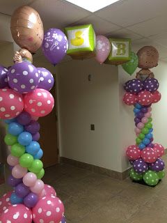 welcome baby event decoration in west boca medical hospital new baby