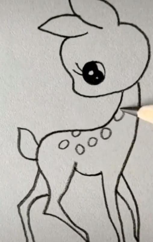 Drawing with a pencil