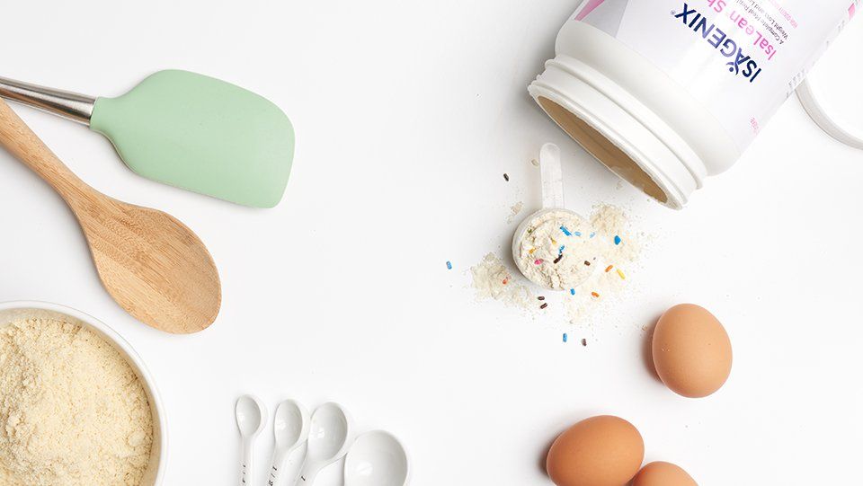 birthday cake flavour protein shake