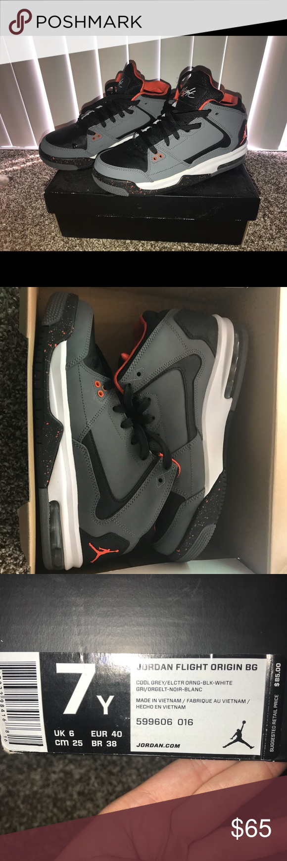 Jordan Flight Origin Orange Jordan Jordans Sneakers