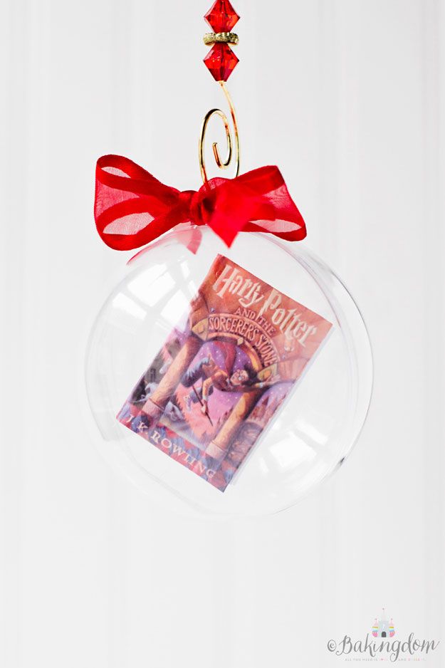 Harry Potter Floating Book Ornament Tutorial Harry Potter Floating Book Ornament Tutorial