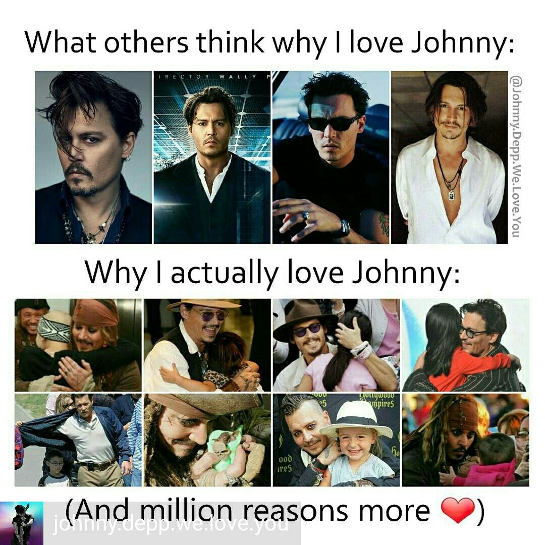 the many faces of johnny depple and other actors in one photo, with