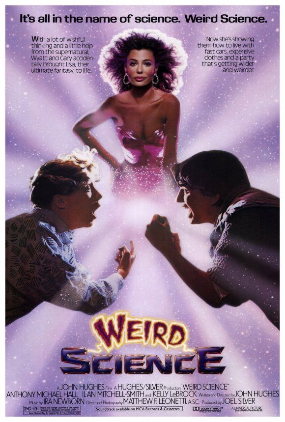 Weird Science 80s movies, 1980s movies, Movie posters